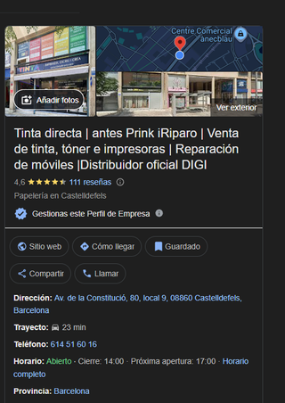 Tienda de informática y papelería desde el 2008