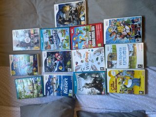 Lote de 11 Videojuegos Wii