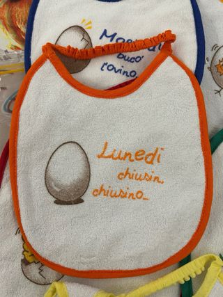 7 Bavaglini Giorni Settimana Nuovi