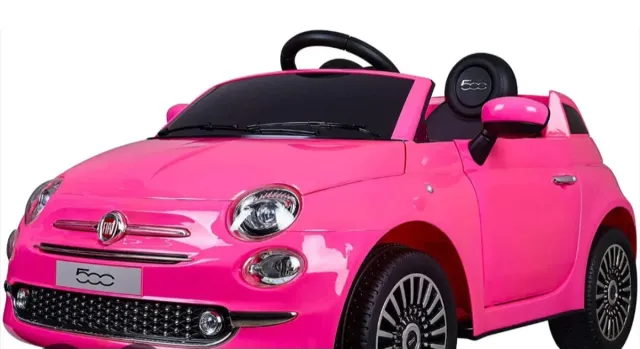Coche infantil rosa Seat 500