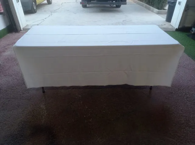 16 Tovaglie Bianche 2x2m