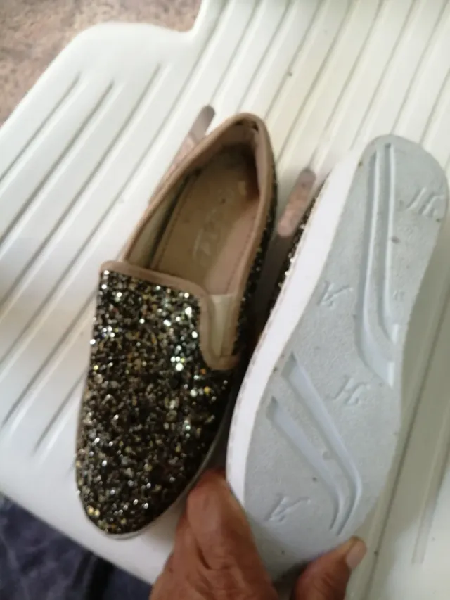 Zapatillas brillantes Talla 37