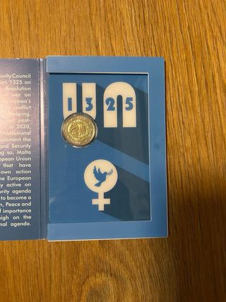 Moneda 2€ Malta 2022 ONU