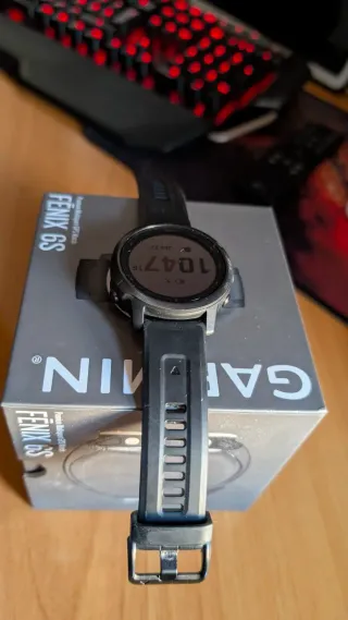 Garmin Fenix 6S Negro en perfecto estado