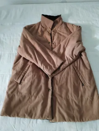 Chaqueta marrón ante