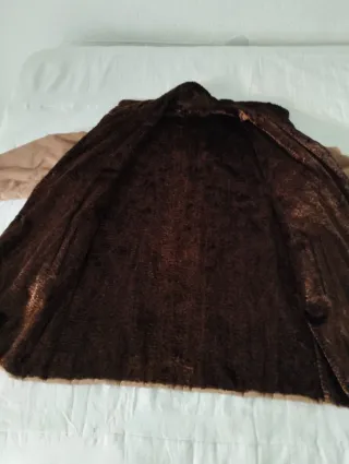 Chaqueta marrón ante