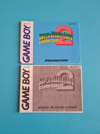 Manual Super Mario Land 2 6 Golden Coins