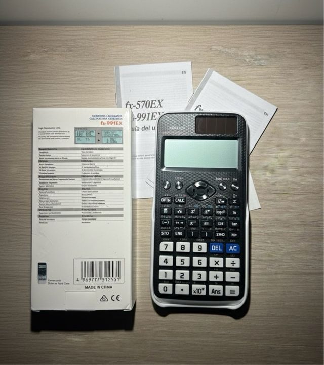 Calculadora Científica FX-991EX Blanca