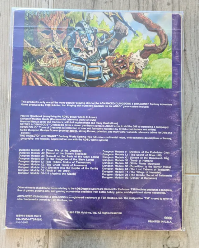 UK1 Beyond The Crystal Cave AD&D