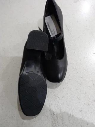 Zapatos de tacón negros mujer de