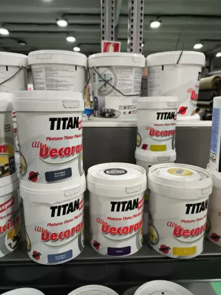 27 uni.Lote de Pintura Titan Colores 750ml