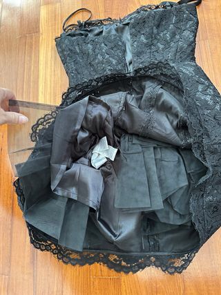 Abito Elisabetta Franchi pizzo nero