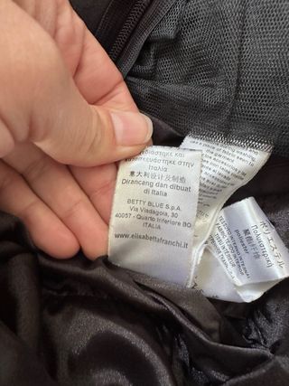 Abito Elisabetta Franchi pizzo nero