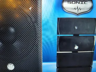 Subwoofer 1200W 15 + 2 Laterales 4 Arrays300+300