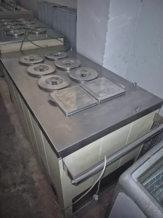 Congelador de helados industrial