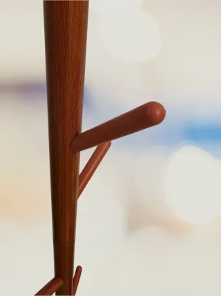 Appendiabiti appendino stand guardaroba legno new