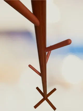 Appendiabiti appendino stand guardaroba legno new