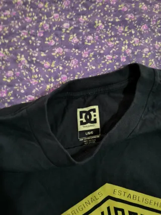 Camiseta DC Shoes Manga Larga Negra