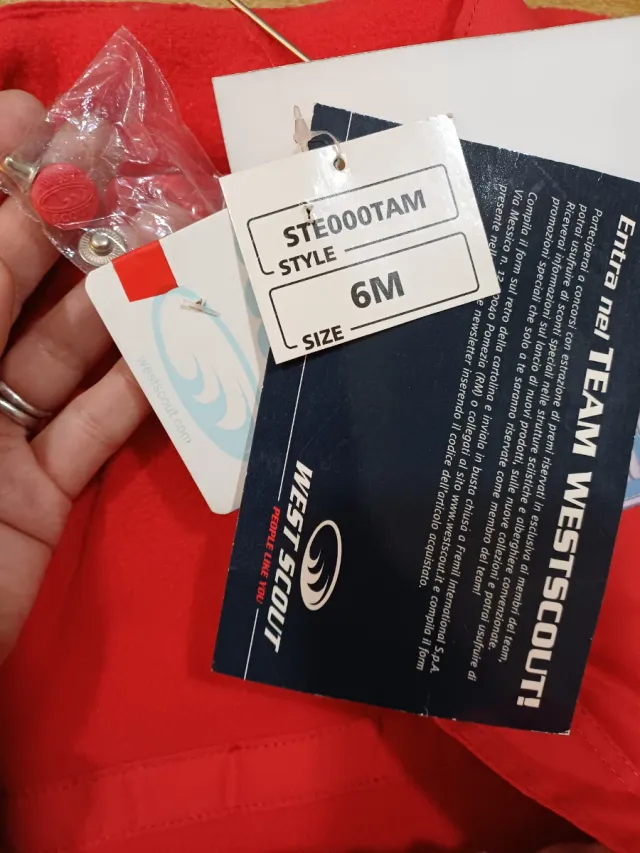 Completo sci West Scout 6 mesi