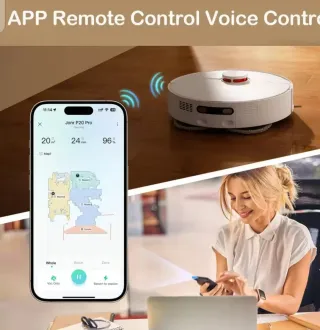 Robot Aspirador con Base de Carga 4L