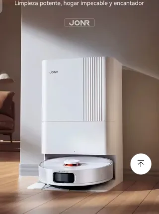 Robot Aspirador con Base de Carga 4L