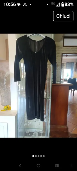 Tubino Coconuda velluto righe tg S