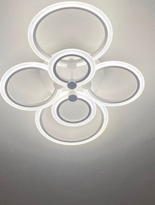 Lampadario LED moderno cerchio design