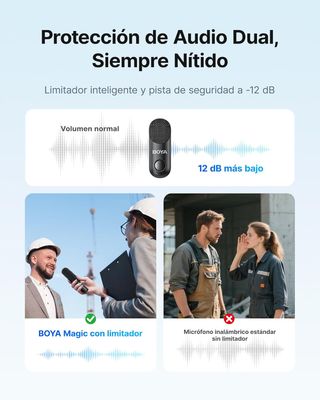 Micrófonos BOYA MAGIC 4 en 1