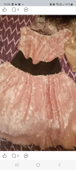 Abito asos pailettes sequin 42