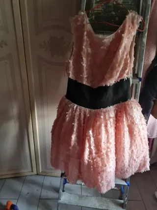 Abito asos pailettes sequin 42