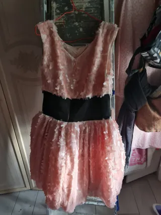 Abito asos pailettes sequin 42