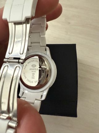 Reloj Marea Unisex Blanco y Azul