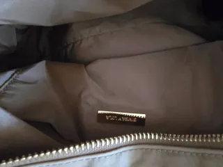 Bolso Bimba y Lola Beige y Dorado