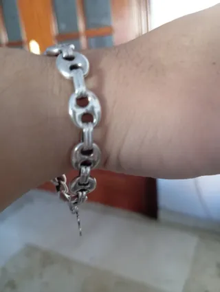 Pulsera Tous Oso Plata.