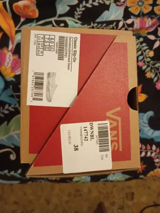 Vans Classic Slip-On Beige/Blanco Talla 38