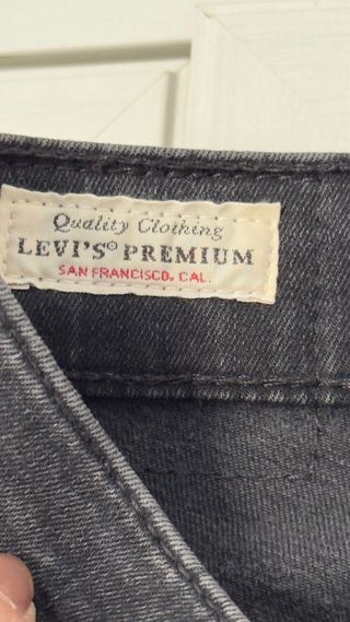Vaqueros grises Levis original