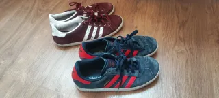 Zapatillas Adidas Gazelle Azul/Rojo