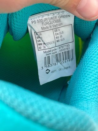 Zapatillas pádel Decathlon niño/niña Talla 36