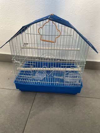 Jaula para periquito o canario