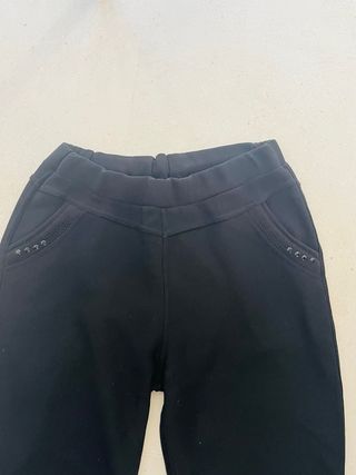 Pantalón elegante con elástico Talla L