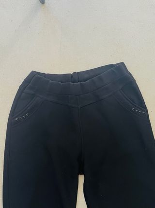 Pantalón elegante con elástico Talla L