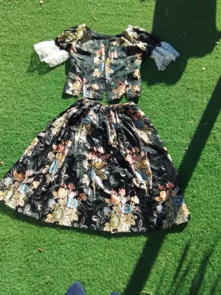 Traje Regional Brocado Seda