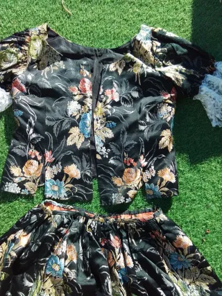 Traje Regional Brocado Seda