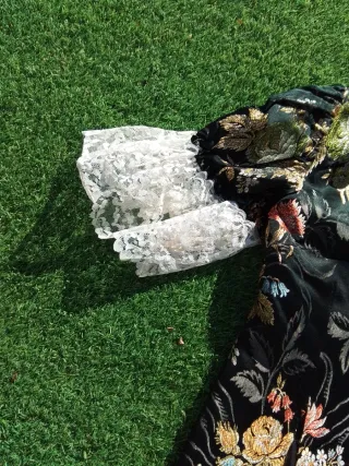 Traje Regional Brocado Seda