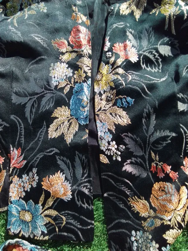 Traje Regional Brocado Seda