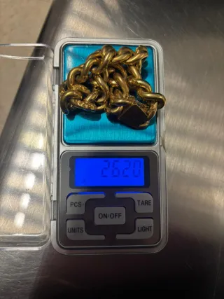 Pulsera de oro estilo cubano 1960