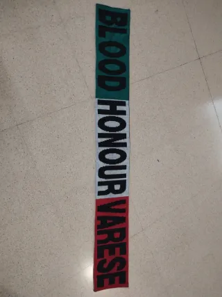 Sciarpa Varese Blood Honour Anni 80/90