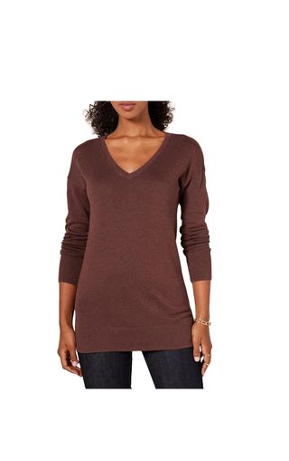 Jersey Túnica Ligero Manga Larga Cuello Pico L