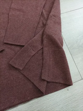 Jersey Túnica Ligero Manga Larga Cuello Pico L