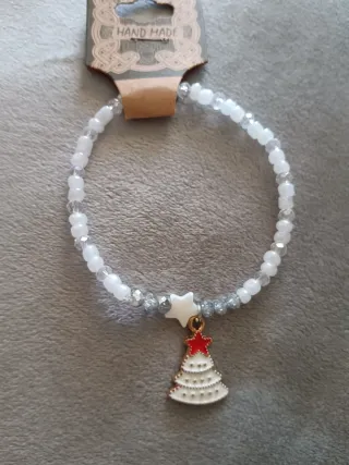 Pulseras Navidad con charms